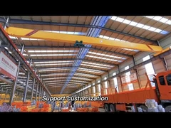 A3 - A5 Single Girder Crane With Wire Rope Electric Hoist And Remote Control