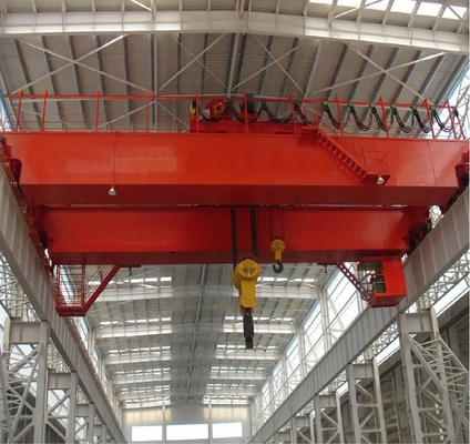 Nhà kho Sử dụng Cầu trục dầm đôi điện Đường sắt trên không 15 tấn