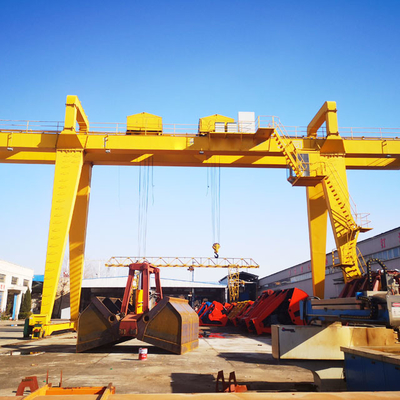 Máy cẩu cổng hai đai tùy chỉnh 10t 20t 30t 50t Đối với ngoài trời