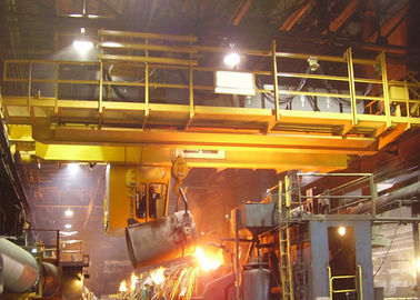Thiết bị nâng cẩu đôi dầm trên cao 32 tấn cho nhà máy thép