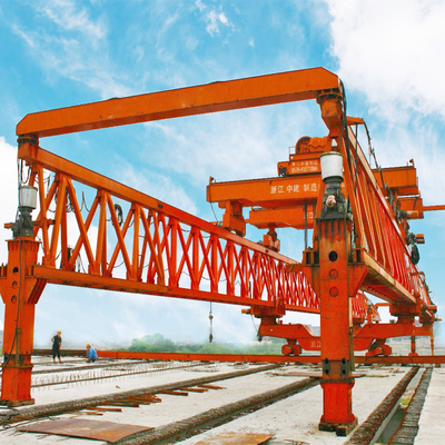 Dầm cầu công nghiệp nặng Khởi động đường sắt cần cẩu chạy 5m / phút