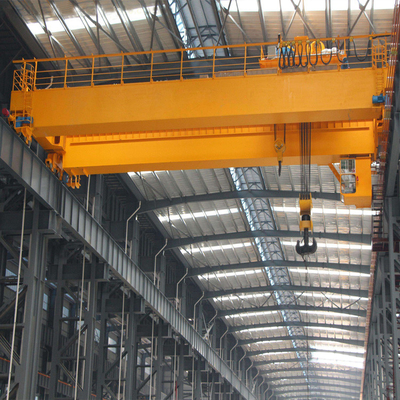 Cầu trục du lịch trên không chạy hàng đầu Cầu trục dầm đôi điện 20 tấn