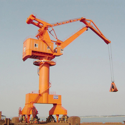 Level Luffing Mobile Harbor Portal Crane Thiết bị điện 380V