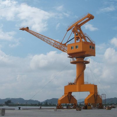 Mức nâng container Luffing Jib Crane Công suất lớn 50Hz