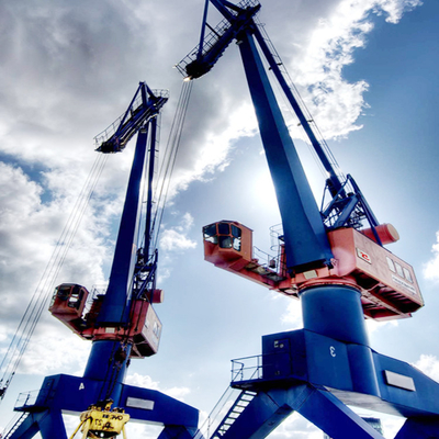 Jib Type Harbor Portal Crane Bốn liên kết 380V