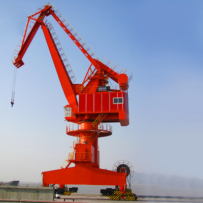 Jib Type Harbor Portal Crane Bốn liên kết 380V