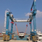 Hệ thống điều khiển điện Marine Boat Lift 100 tấn Yacht Gantry Crane