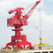 Heavy Duty Mobile Harbor Portal Crane Marine Luffing Container