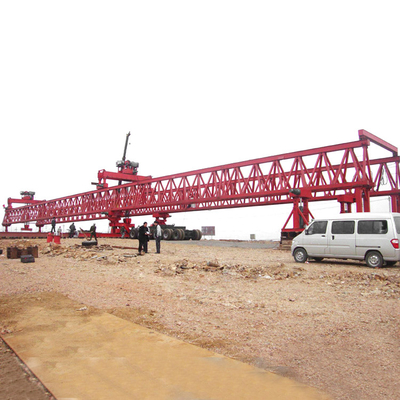 Máy khởi động dầm cầu bê tông Máy lắp cần cẩu Bộ nâng phân đoạn dầm 500kn