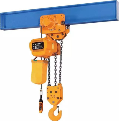 Palăng xích điện vận chuyển mạnh trong công nghiệp 7,2m / phút 30m 380V