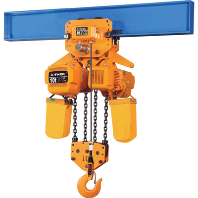 Palăng xích điện vận chuyển mạnh trong công nghiệp 7,2m / phút 30m 380V