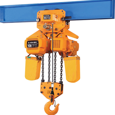 Palăng xích điện vận chuyển mạnh trong công nghiệp 7,2m / phút 30m 380V