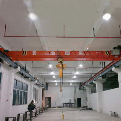 Cầu trục dầm đơn 30m với Palăng sử dụng nâng xưởng tổng hợp