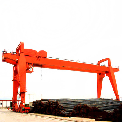 Máy cẩu cổng hai đai tùy chỉnh 10t 20t 30t 50t Đối với ngoài trời