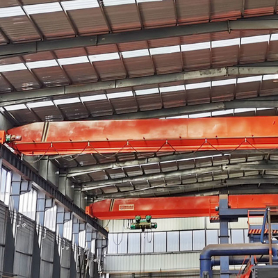 Cầu trục dầm đơn Tối đa 32t. Tải trọng nâng 7,5 ~ 31m Nhịp