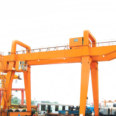 Máy nâng sử dụng ngoài trời 10 tấn 20 tấn Cổng trục dầm đôi