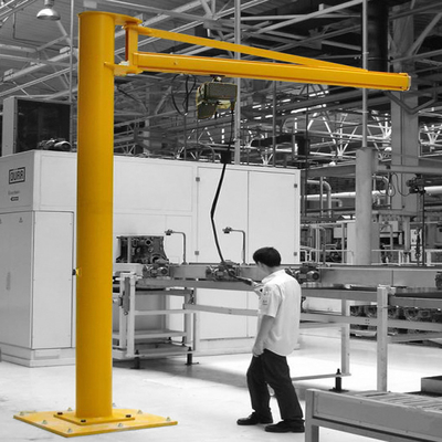 BZ Model Electric Hoist 0-360° Rotating Jib Crane Với giá nhà máy