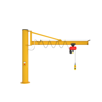360 độ xoay sàn lắp đặt cẩu Jib 2m / phút Ứng dụng rộng rãi