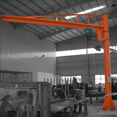 360 độ xoay sàn lắp đặt cẩu Jib 2m / phút Ứng dụng rộng rãi